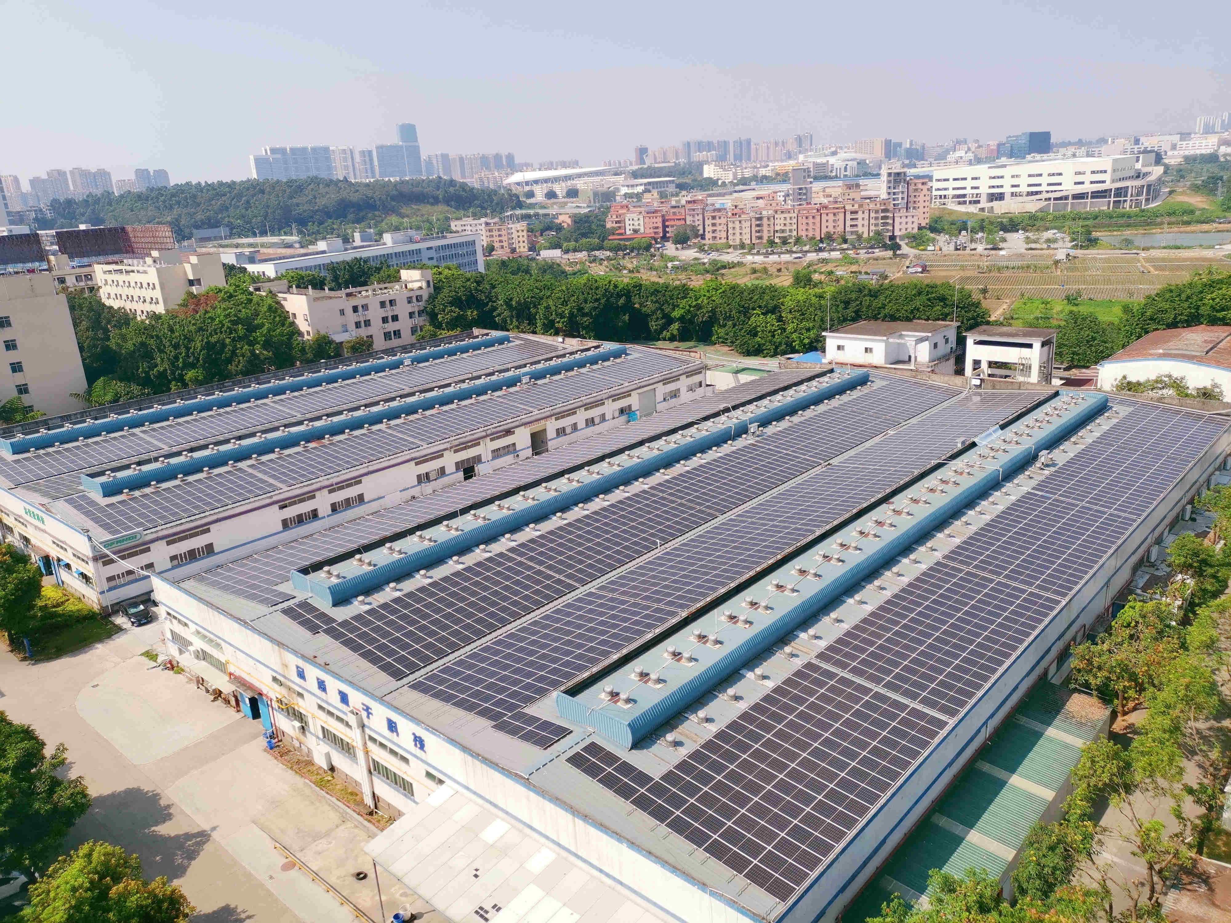 抖圈.为dU而生股份园区光伏发电项目圆满竣工